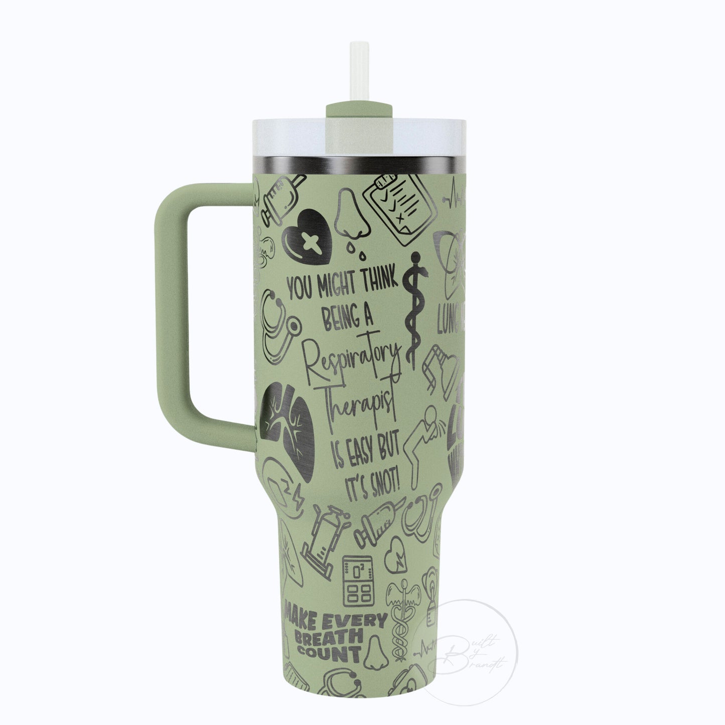 40oz Respiratory Therapist Tumbler