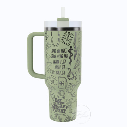 40oz Physical Therapy Tumbler