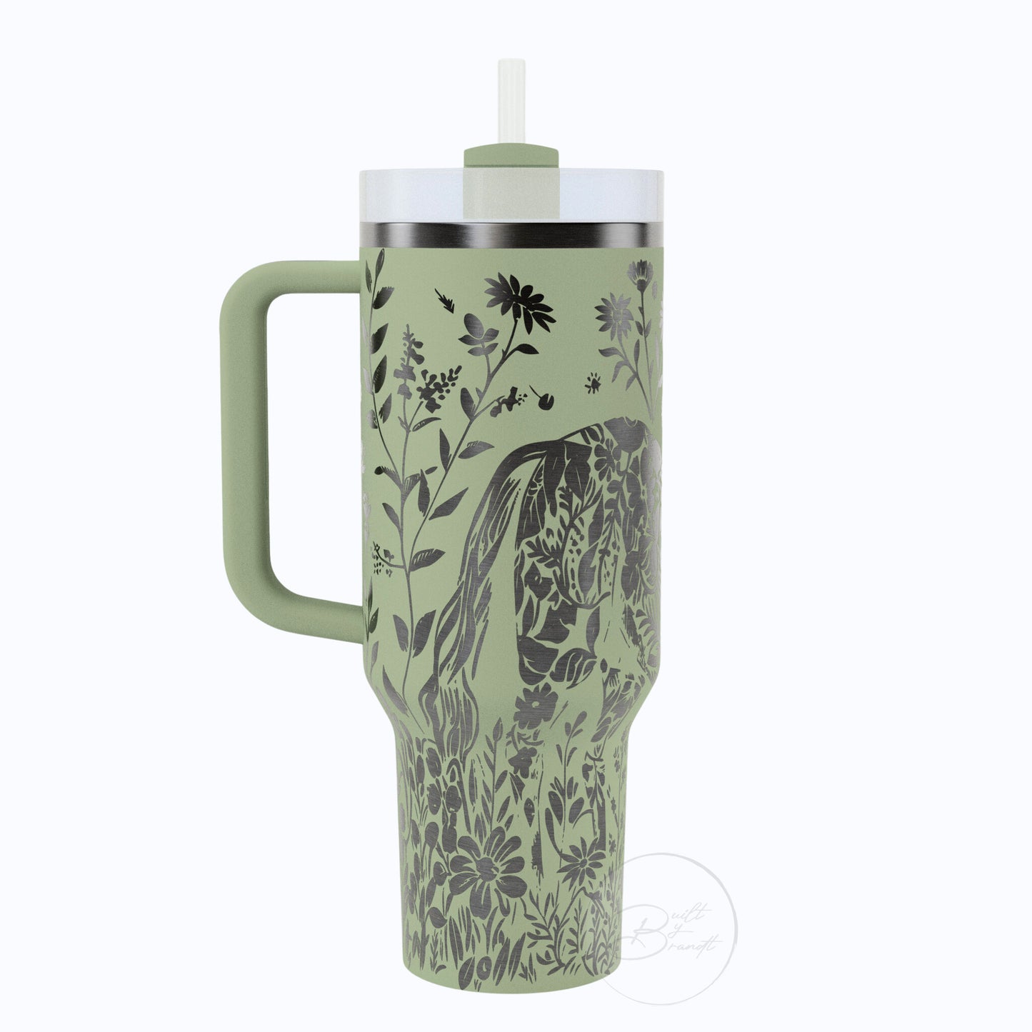 40oz Horse Tumbler