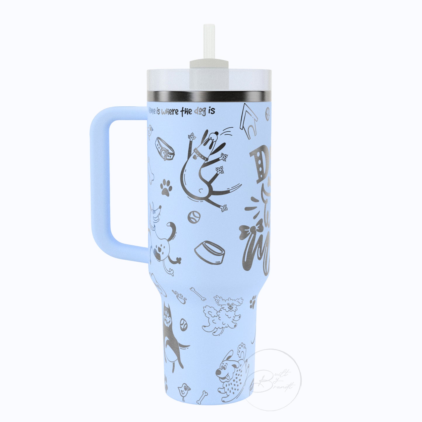 40oz Dog Mom Tumbler