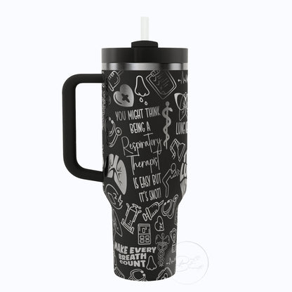 40oz Respiratory Therapist Tumbler