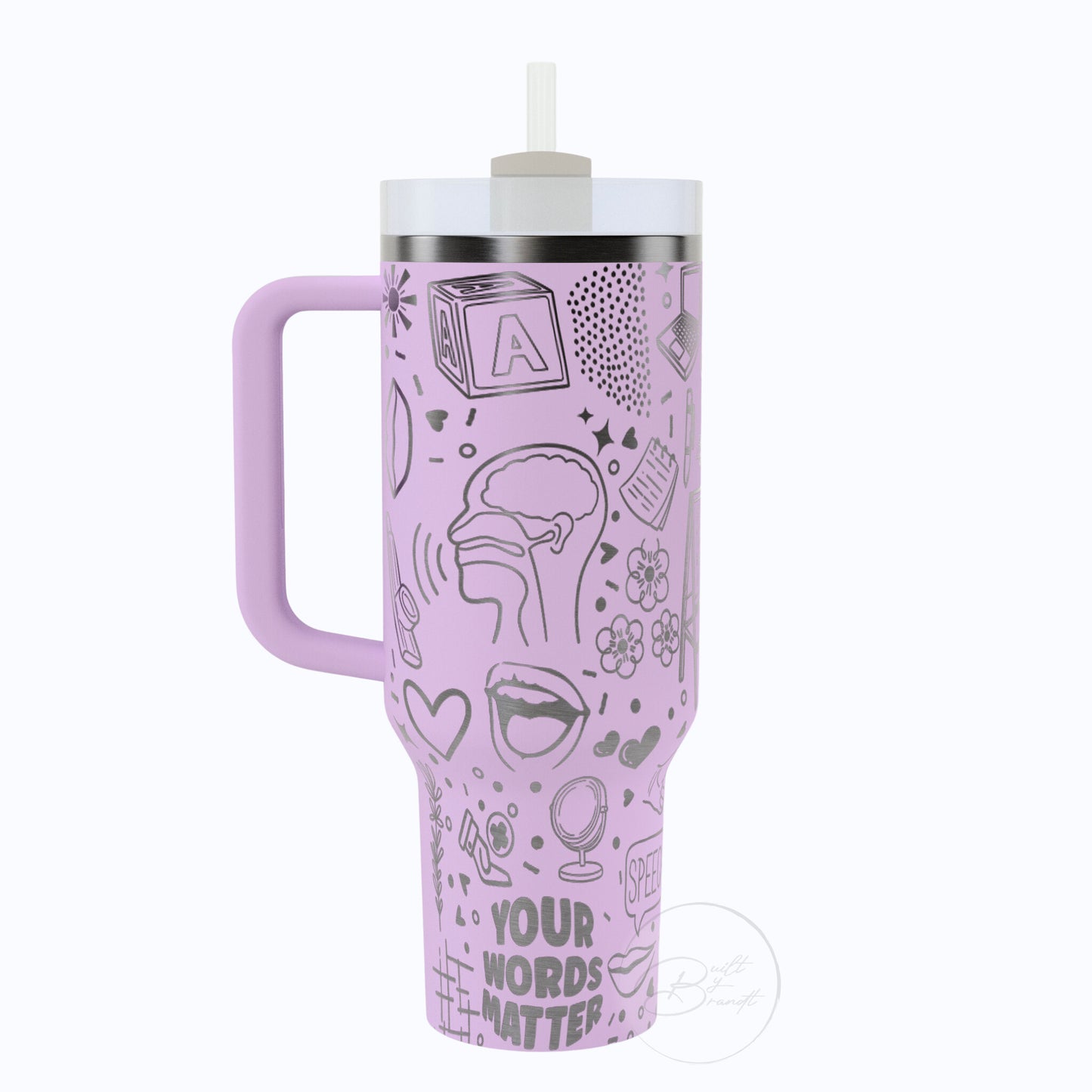 40oz Speech Therapy Tumbler