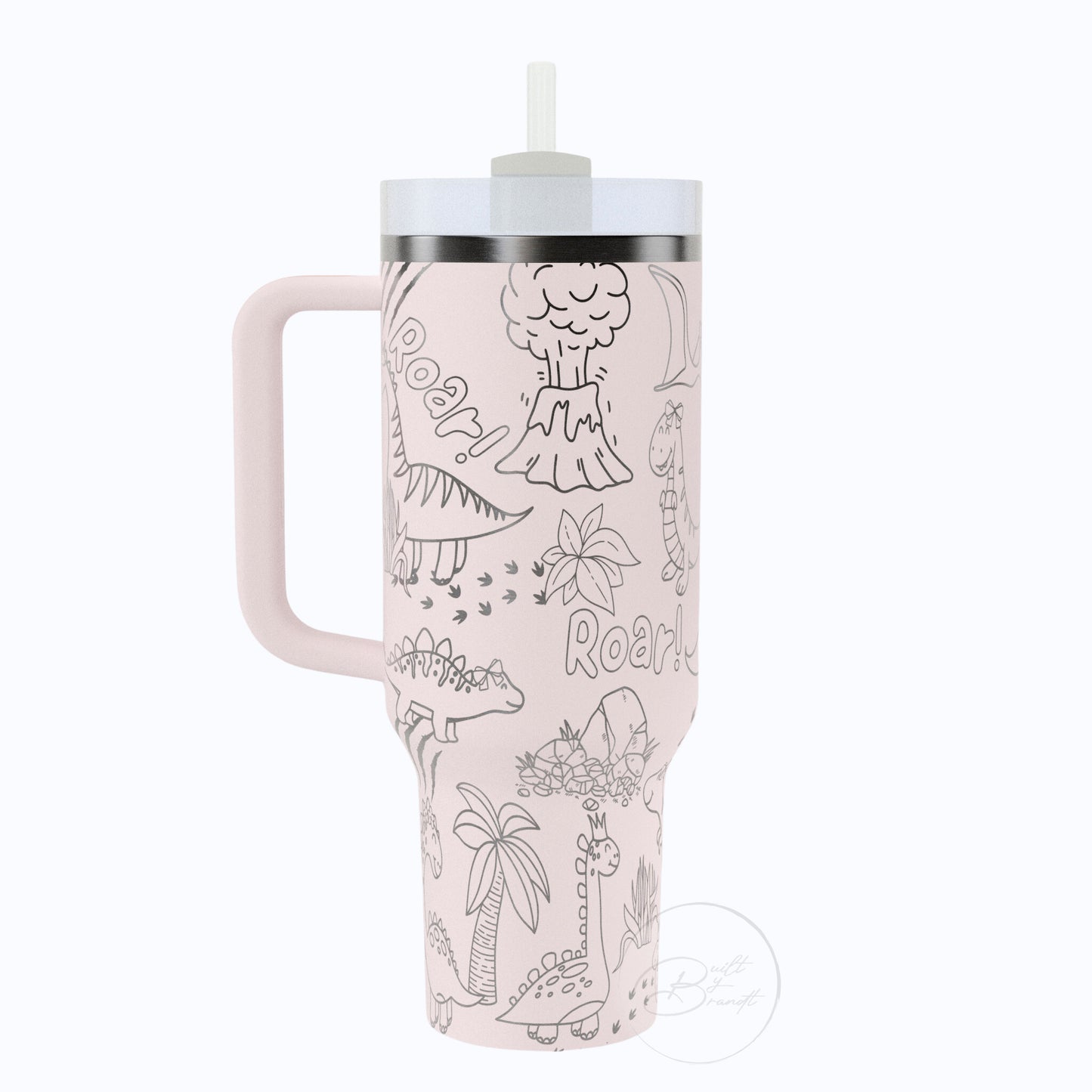 40oz Dinosaur Tumbler