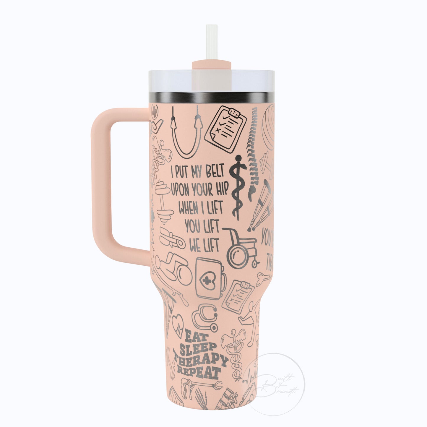 40oz Physical Therapy Tumbler