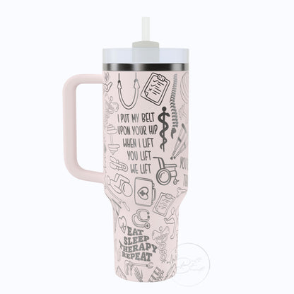 40oz Physical Therapy Tumbler