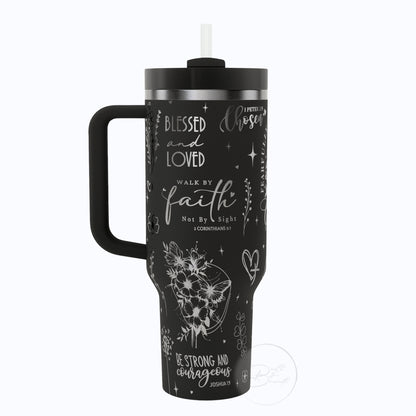 40oz Boho Bible Tumbler