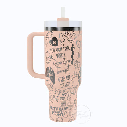 40oz Respiratory Therapist Tumbler