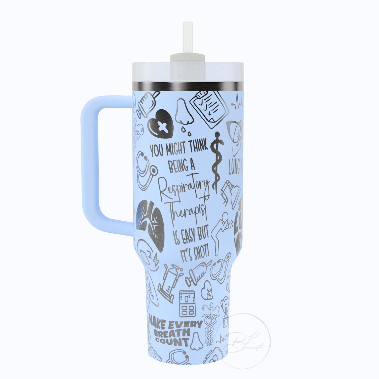 40oz Respiratory Therapist Tumbler