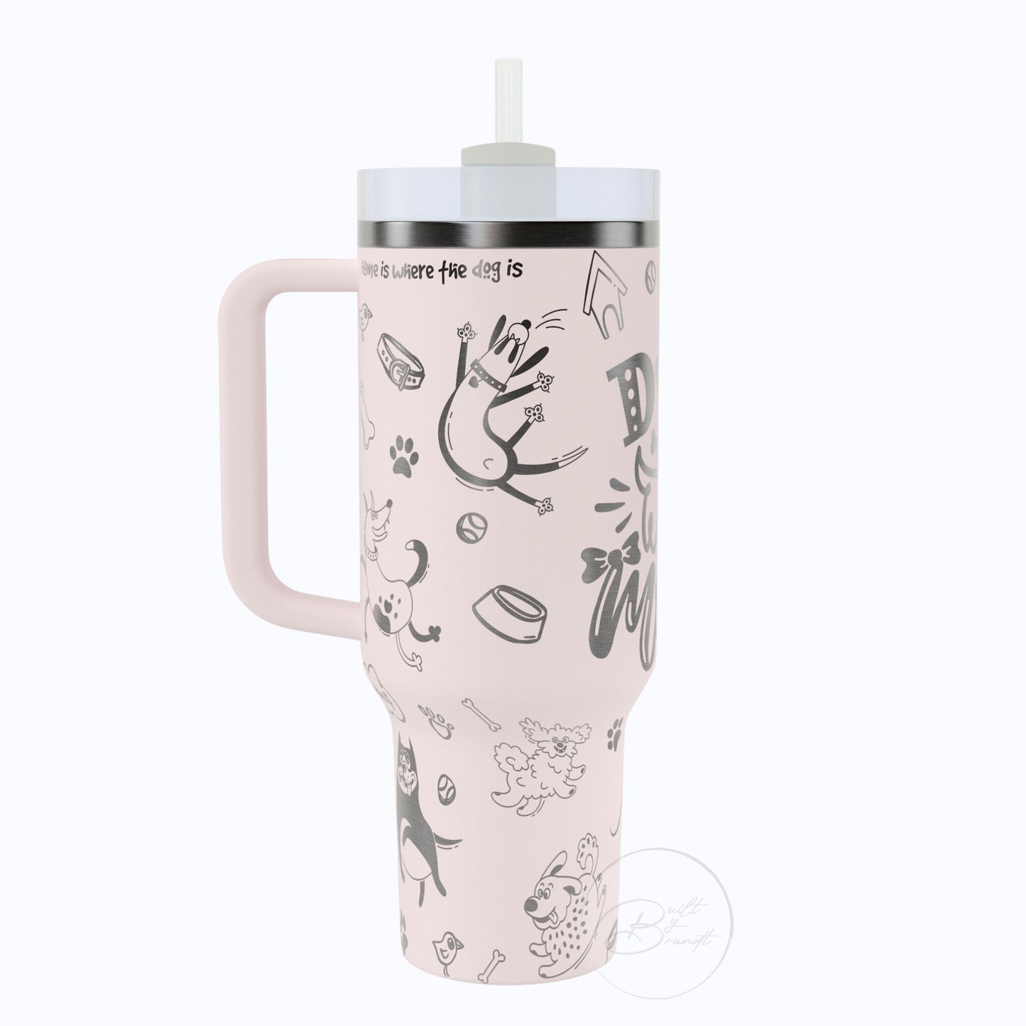 40oz Dog Mom Tumbler