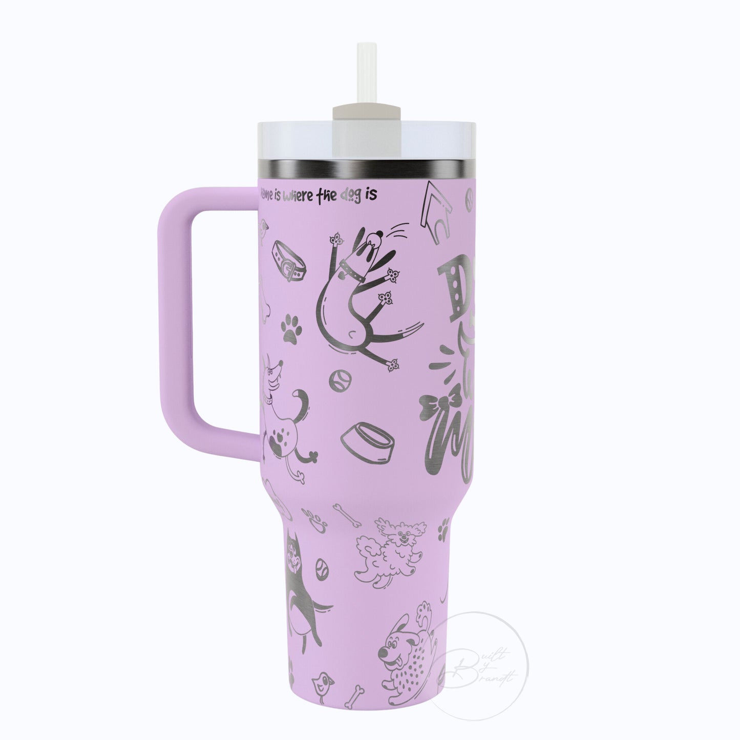 40oz Dog Mom Tumbler