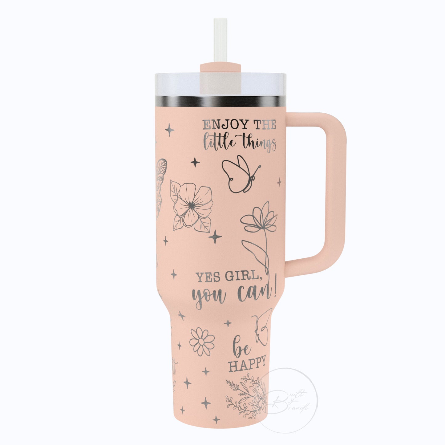 40oz Just Breathe Tumbler