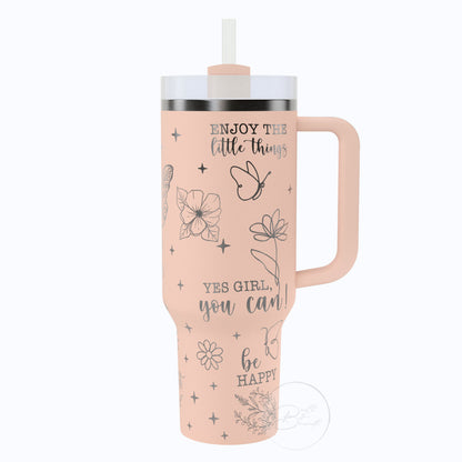 40oz Just Breathe Tumbler