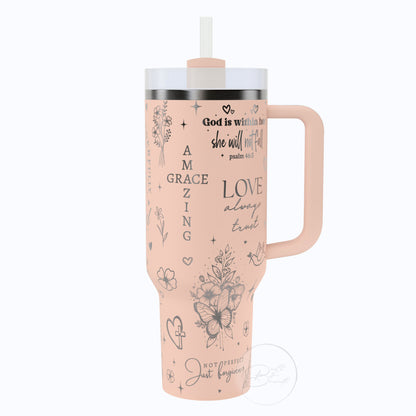 40oz Boho Bible Tumbler