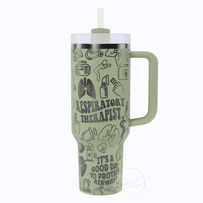 40oz Respiratory Therapist Tumbler