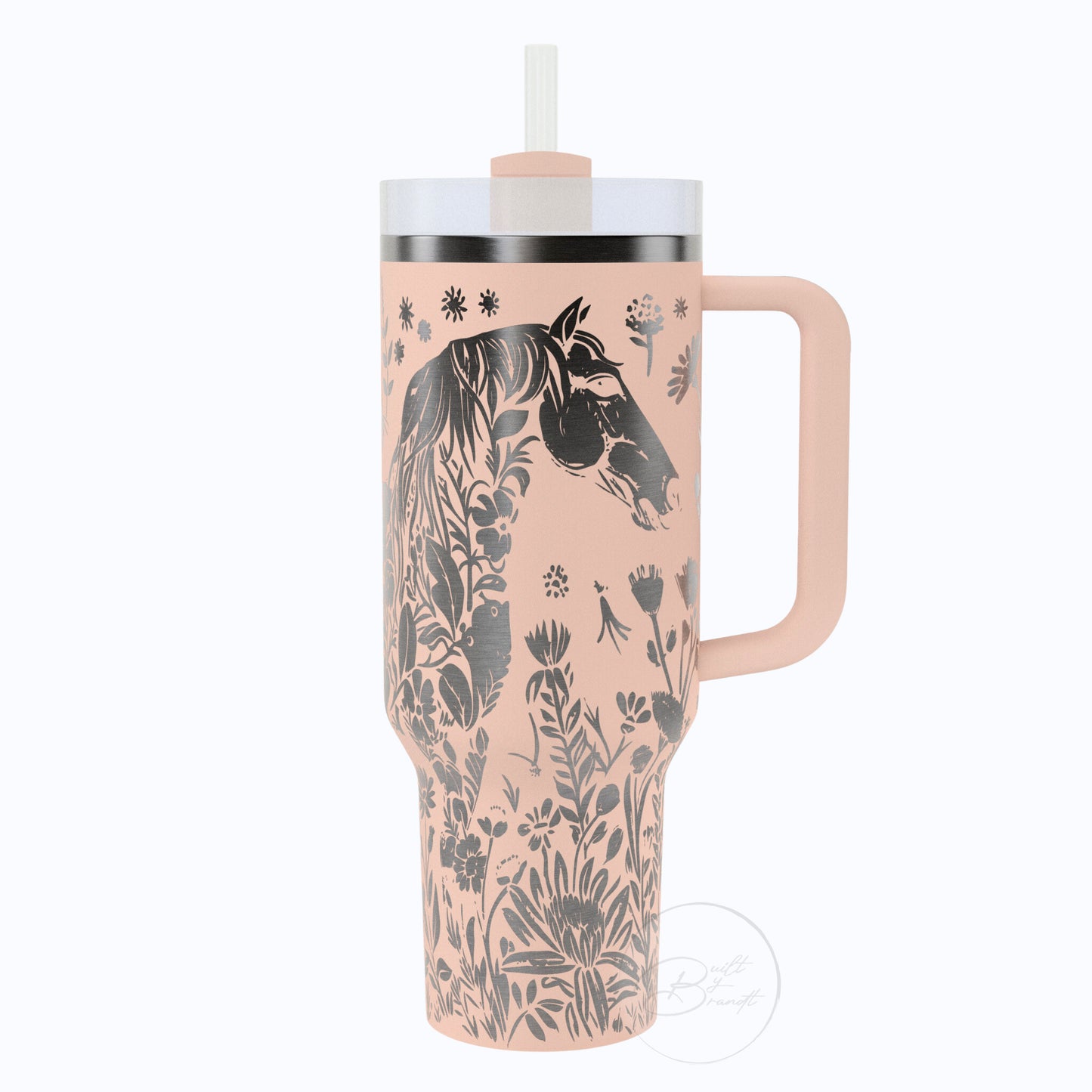 40oz Horse Tumbler