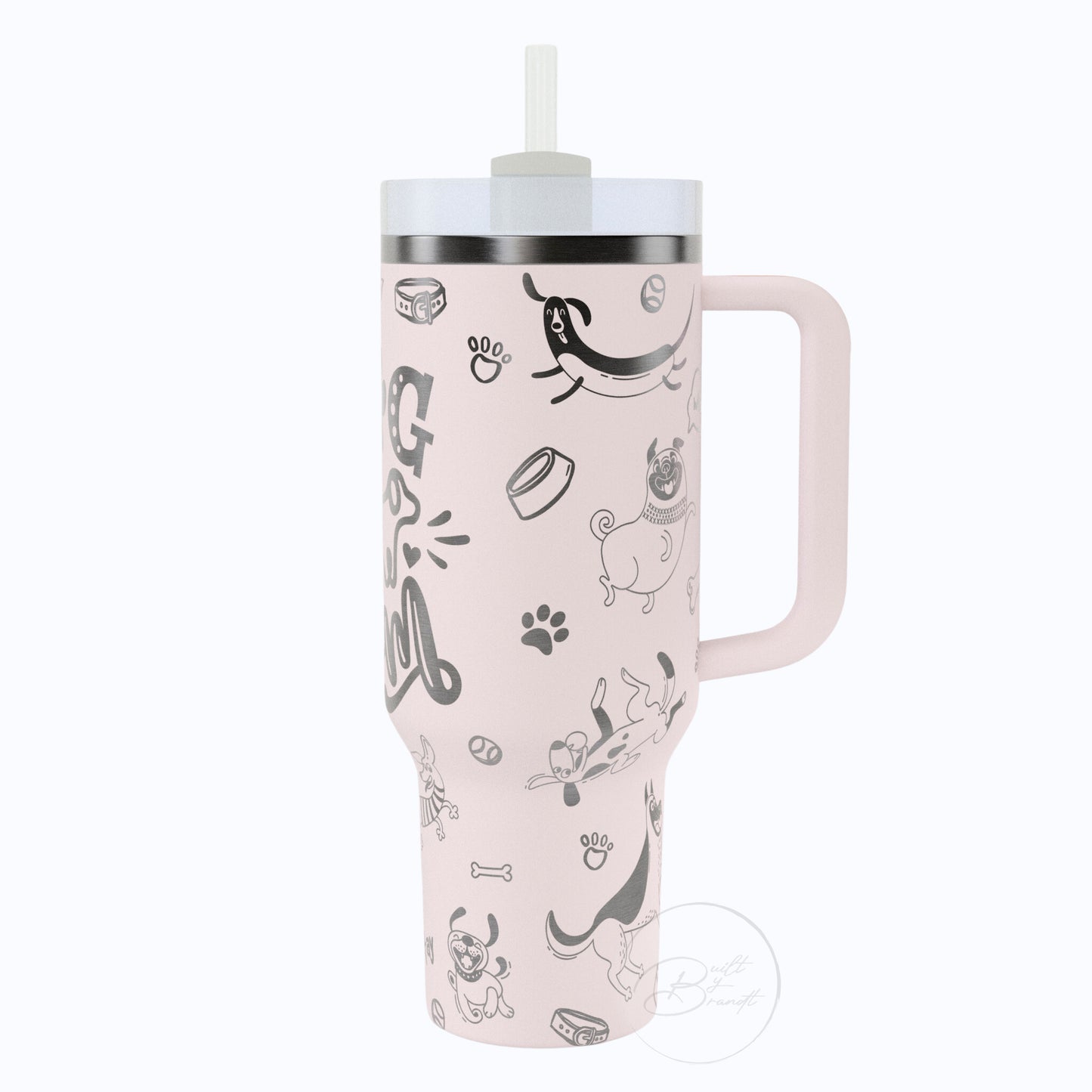 40oz Dog Mom Tumbler