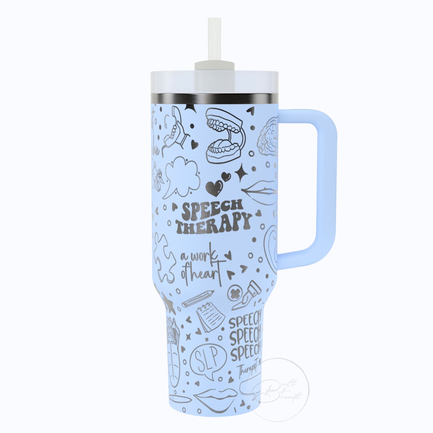 40oz Speech Therapy Tumbler