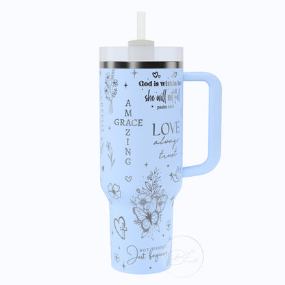 40oz Boho Bible Tumbler