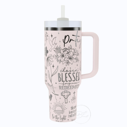 40oz Prayer Tumbler