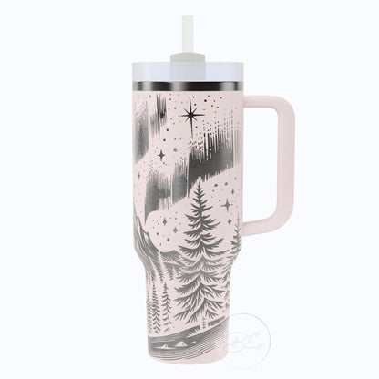 40oz Northern Lights Tumbler