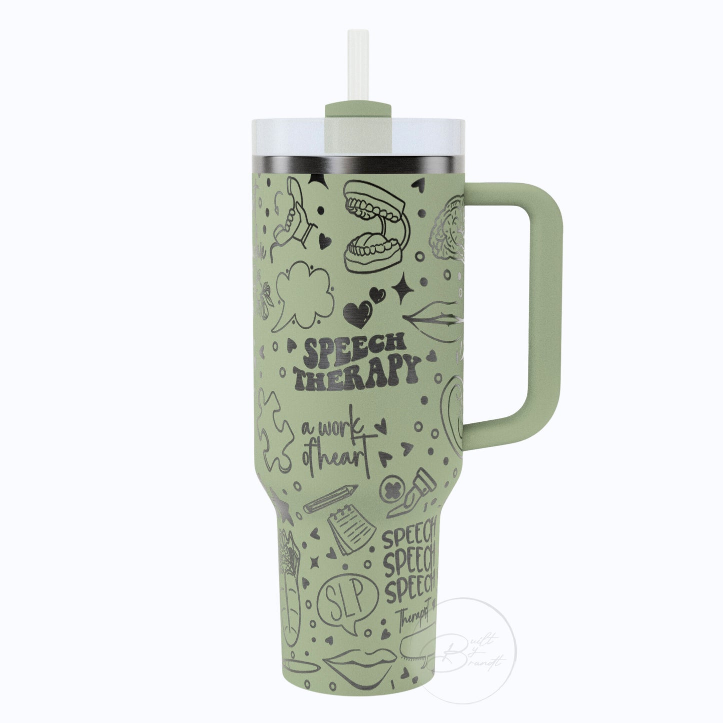 40oz Speech Therapy Tumbler