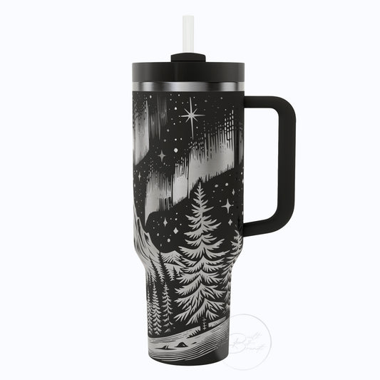 40oz Northern Lights Tumbler