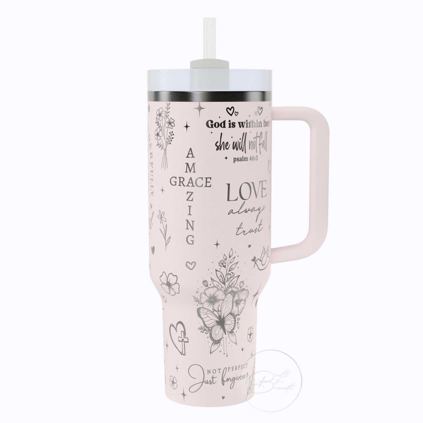 40oz Boho Bible Tumbler