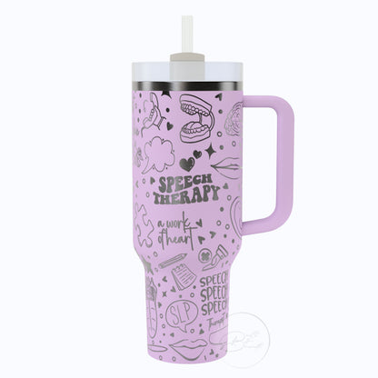 40oz Speech Therapy Tumbler