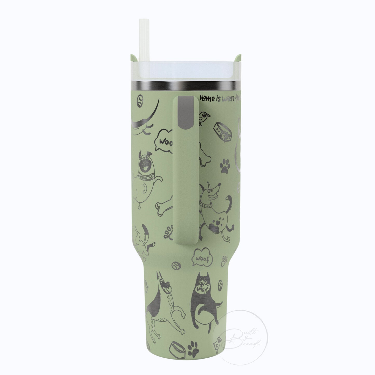 40oz Dog Mom Tumbler