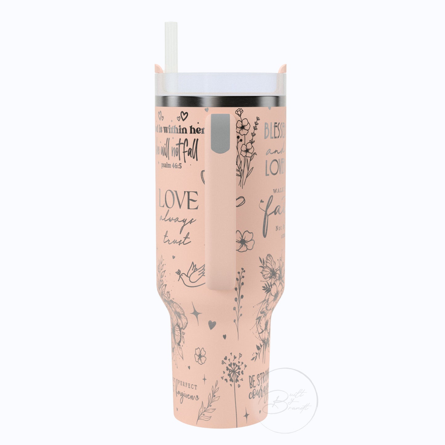 40oz Boho Bible Tumbler