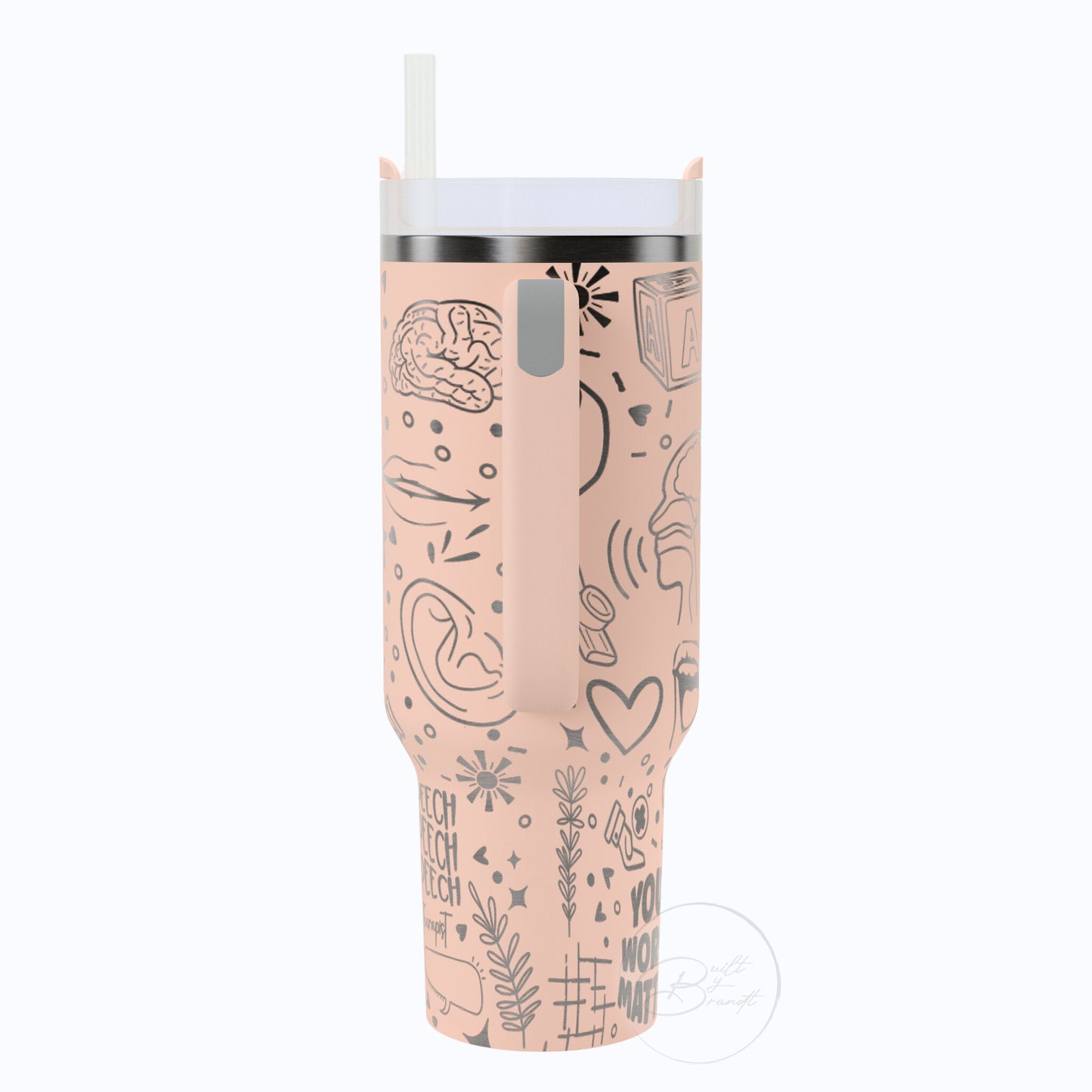 40oz Speech Therapy Tumbler