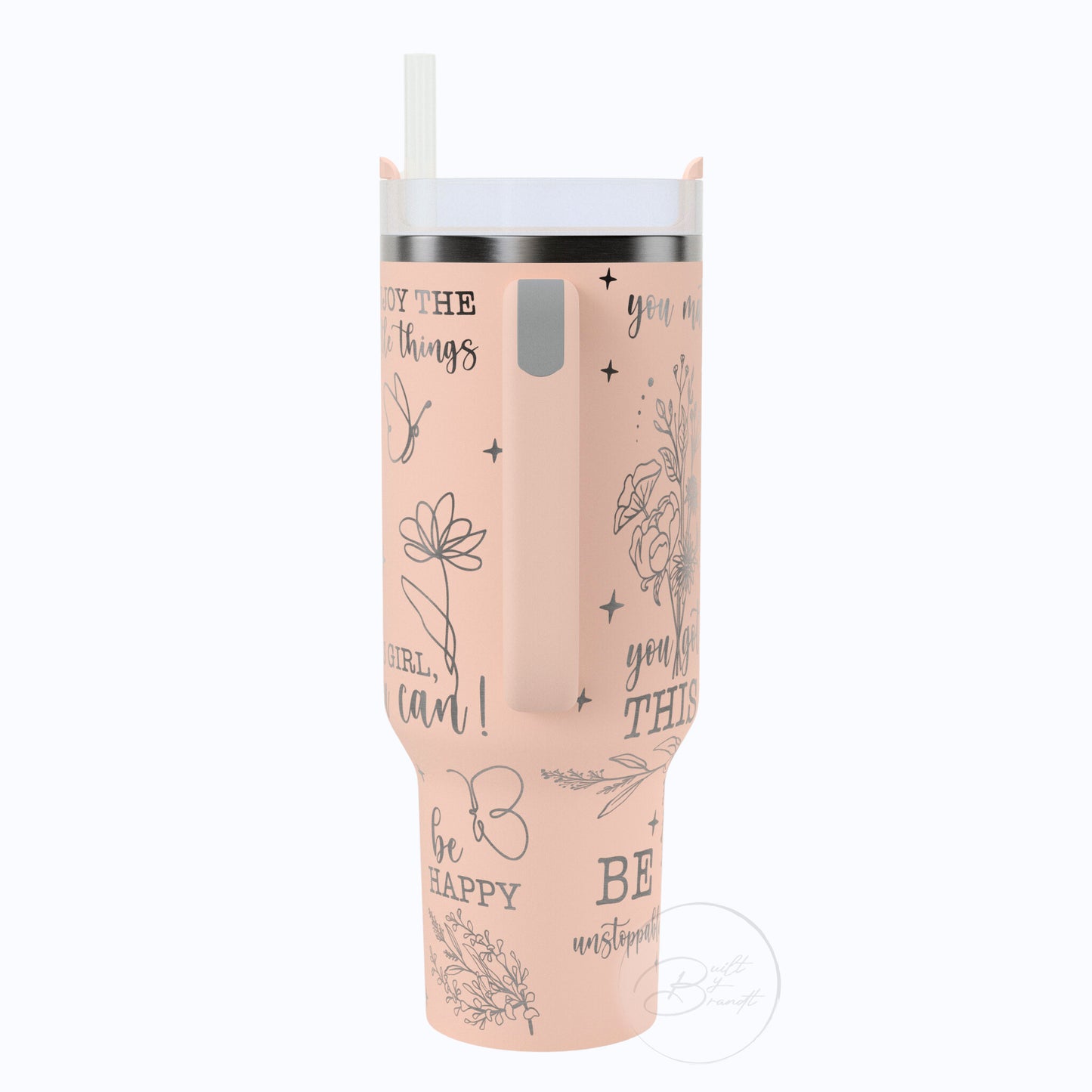 40oz Just Breathe Tumbler