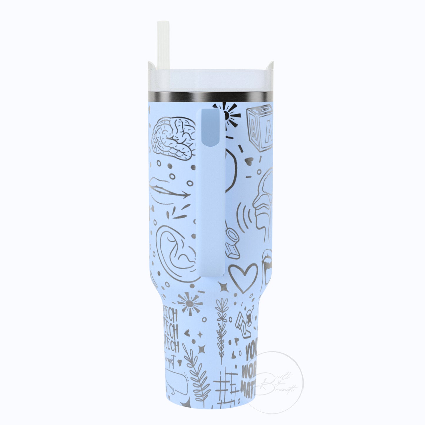 40oz Speech Therapy Tumbler