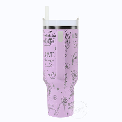 40oz Boho Bible Tumbler