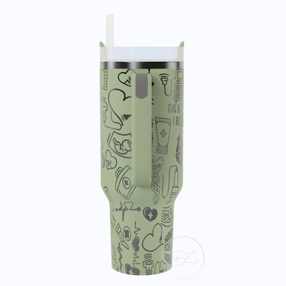 40oz Ultrasound Tumbler