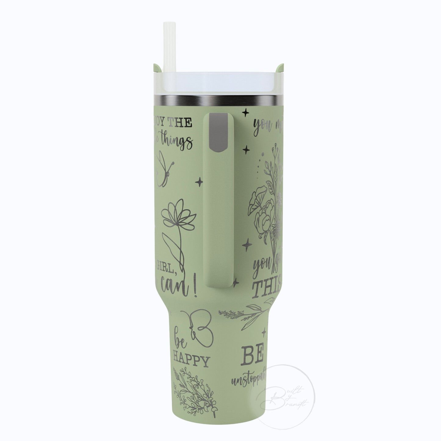 40oz Just Breathe Tumbler