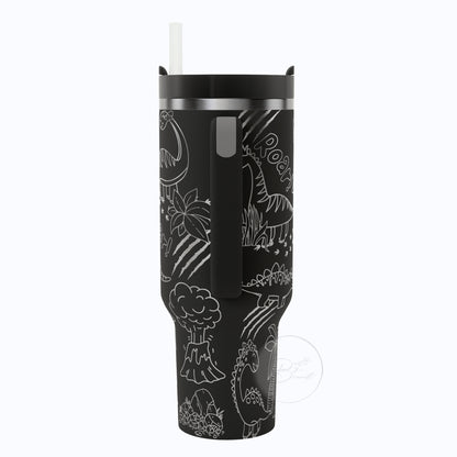 40oz Dinosaur Tumbler