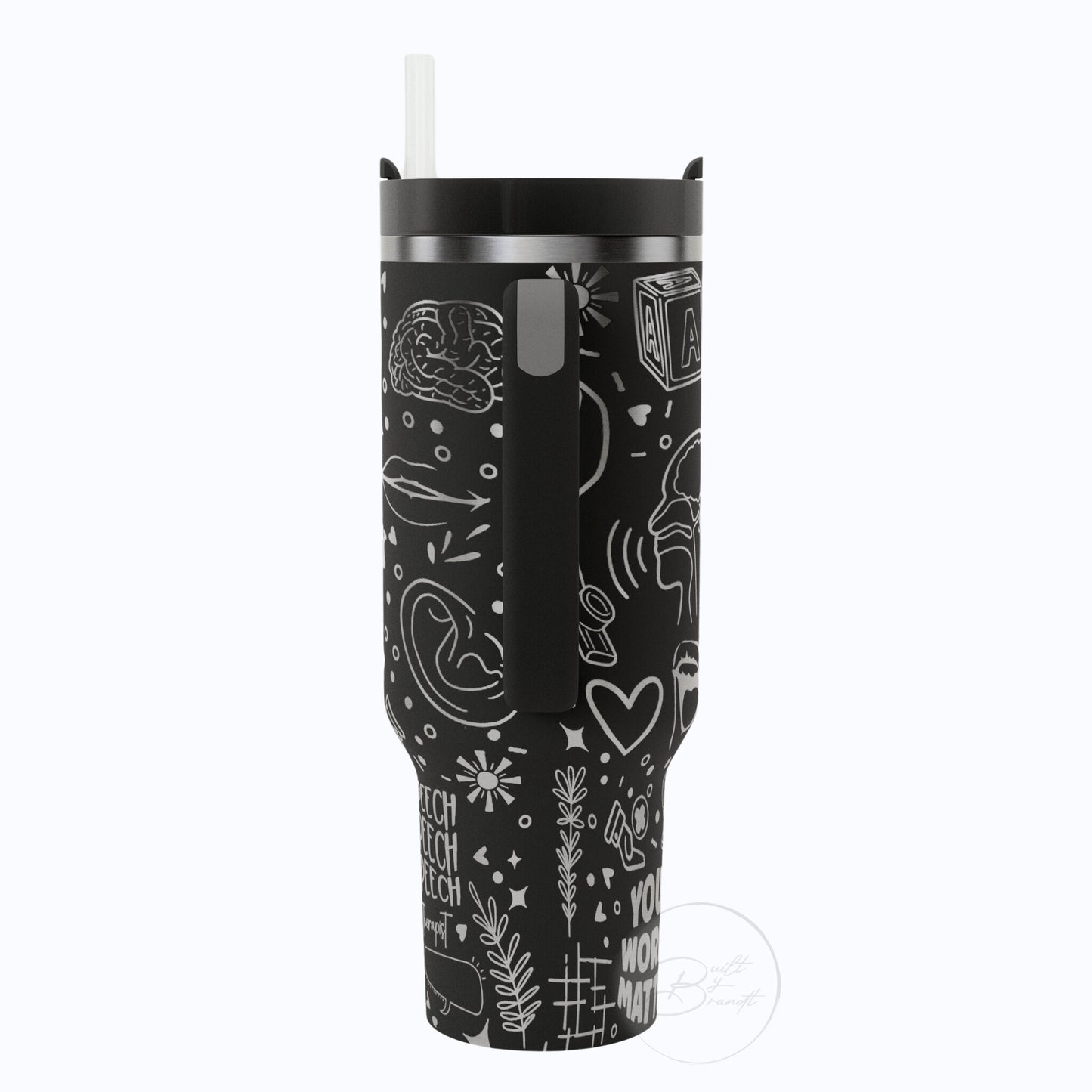 40oz Speech Therapy Tumbler