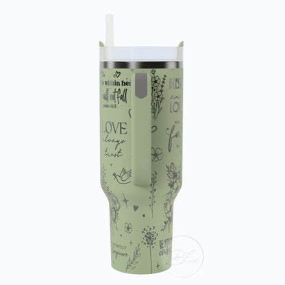 40oz Boho Bible Tumbler