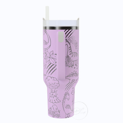 40oz Dinosaur Tumbler