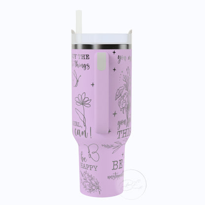 40oz Just Breathe Tumbler