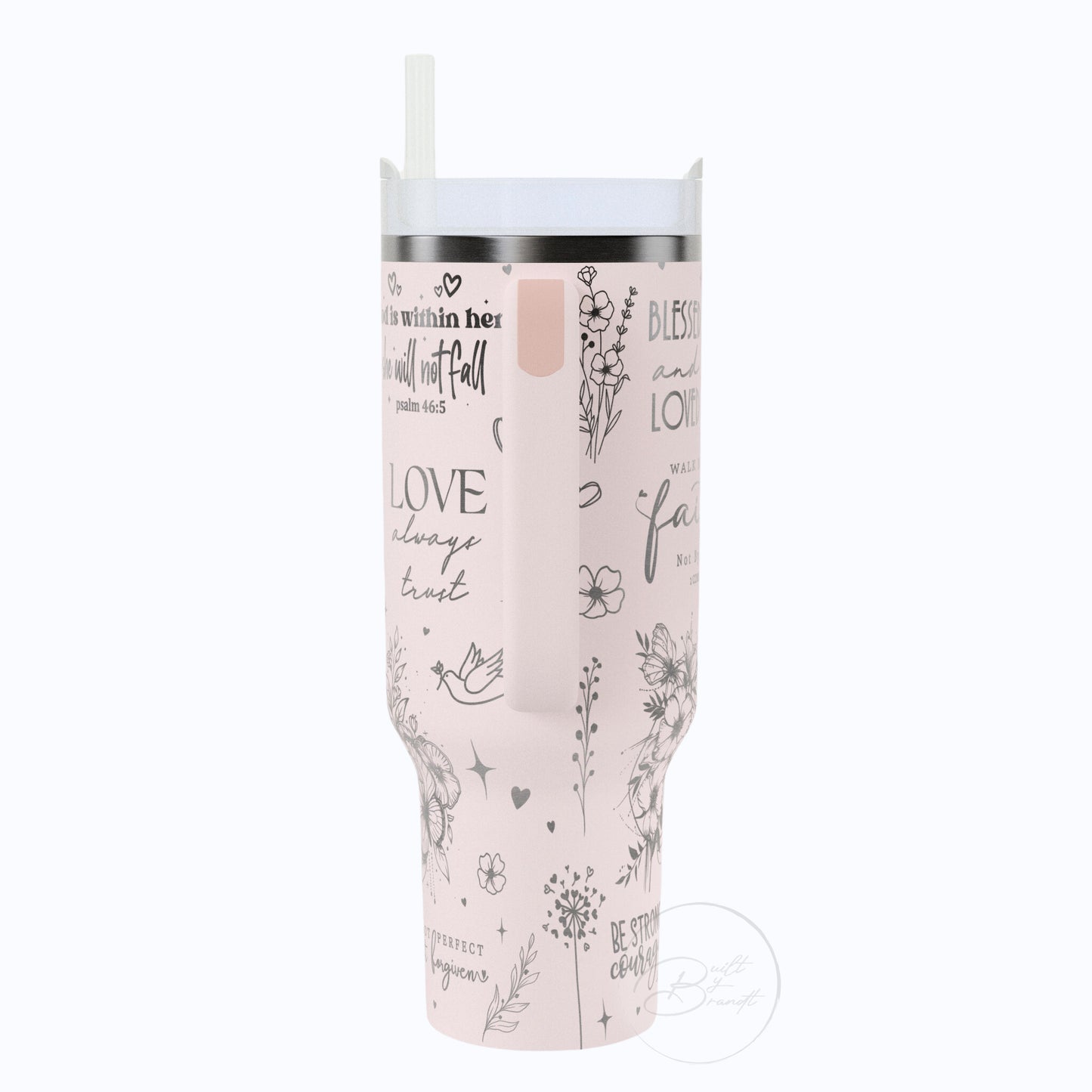 40oz Boho Bible Tumbler