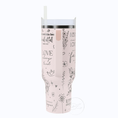 40oz Boho Bible Tumbler