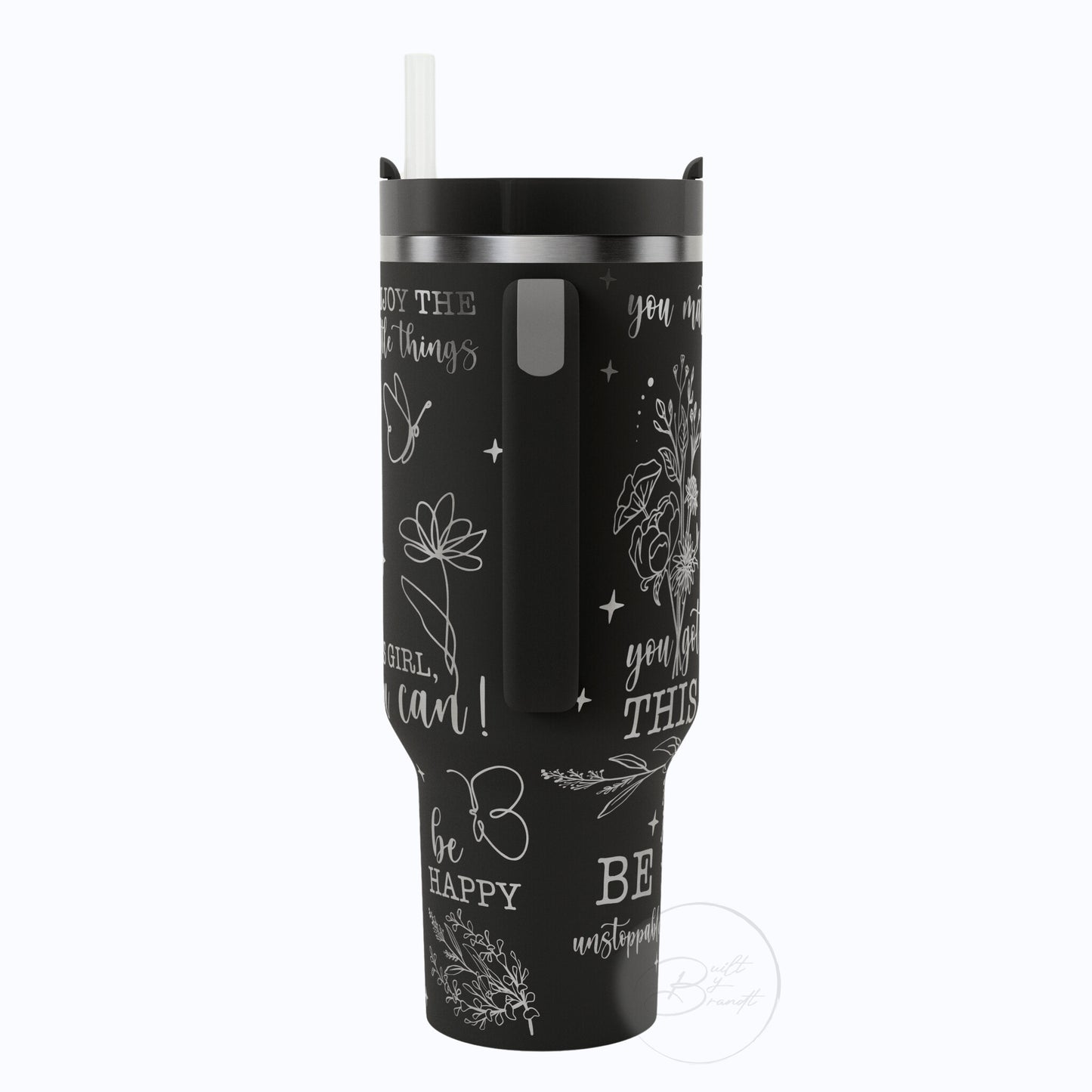 40oz Just Breathe Tumbler