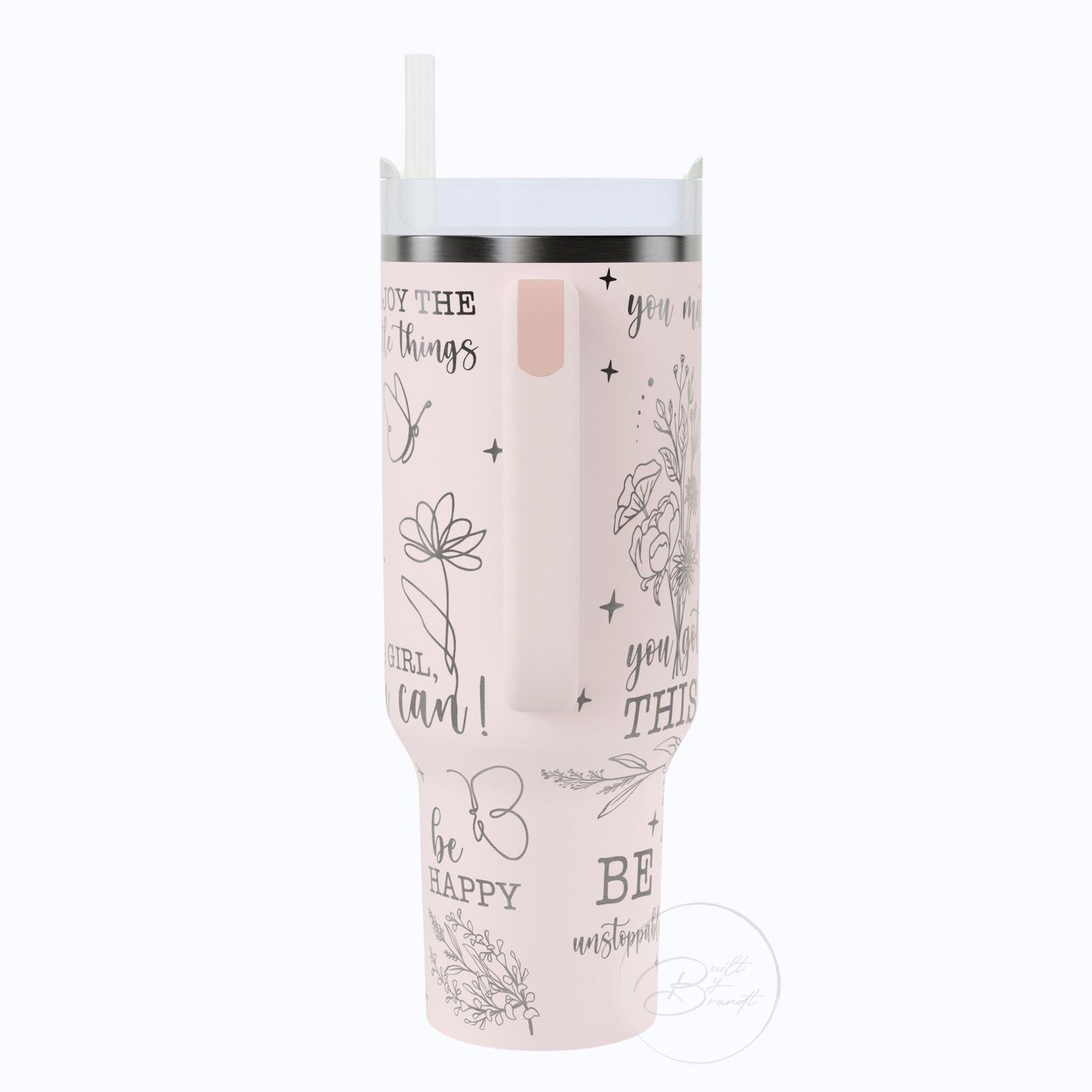 40oz Just Breathe Tumbler