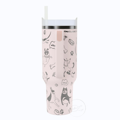 40oz Dog Mom Tumbler