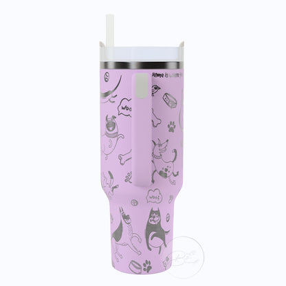 40oz Dog Mom Tumbler