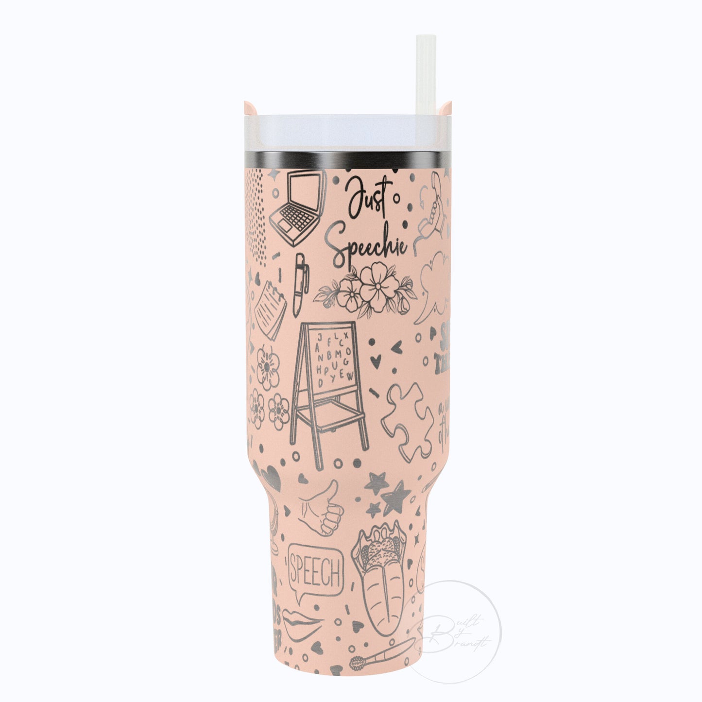 40oz Speech Therapy Tumbler