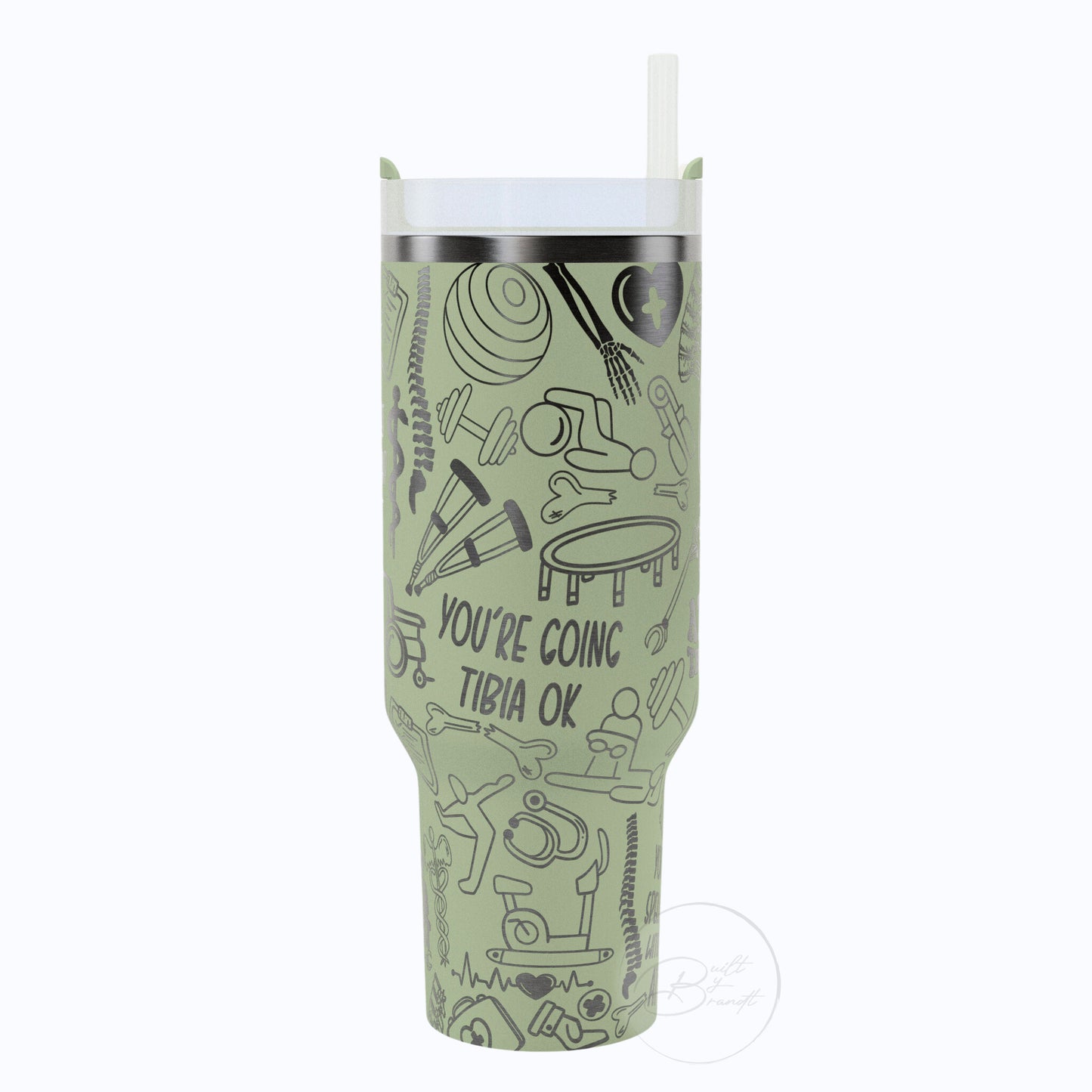 40oz Athletic Training Tumbler