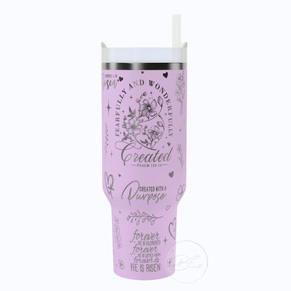 40oz Boho Bible Tumbler